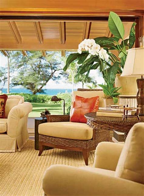 Tropical Hawaiian Style Home Decoration Ideas Tropical Home Decor