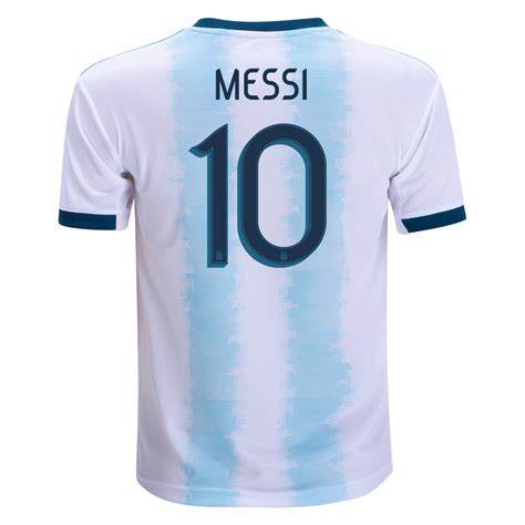 Adidas Lionel Messi Argentina Youth Home Jersey 2019 Yxl Messi