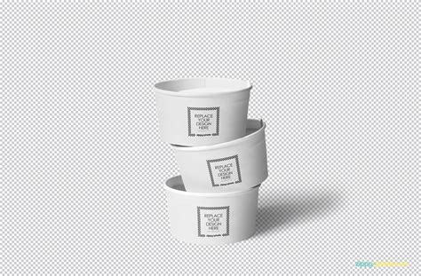 Download Free Yummy Ice Cream Cup Mockup on Behance