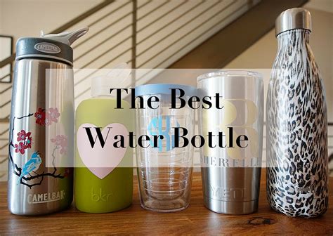 To find the best water bottles, we first measured how long they kept their contents chilled over time; The Best Water Bottle (for obsessive types like me) — Sherrelle