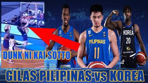 Gilas vs korea (highlights) fiba asia championship qualifiers/june 16, 2021 подробнее. DUNK NI KAI SOTTO NANGINGIBABAW KONTRA KOREA, DWIGHT RAMOS ...