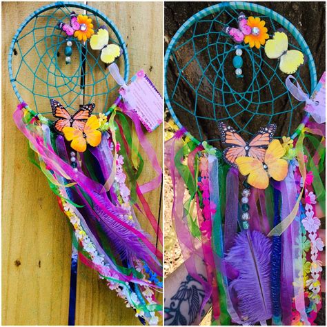 Colorful Butterfly Dream Catcher Dreamcatchers T Ideas
