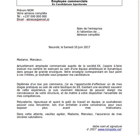 Lettre de motivation candidature spontanée employé polyvalent  laboite