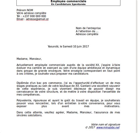 Lettre De Motivation Candidature Spontanée Employé Polyvalent Laboite