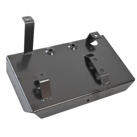 2.5mm Dual Battery Tray Kit Fit For Toyota Hilux 2005-2015 BLACK
