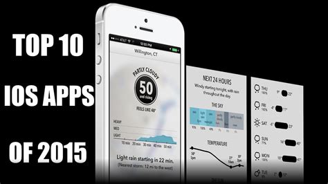 You can find a list of variety in musical applications for your knowledge and entertainment. Best / Top 10 Apps of 2015 for iPhone and iPad - YouTube