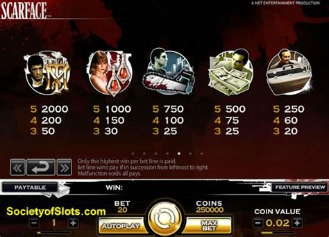 Scarface Slot Machine Free Play Slot Demo