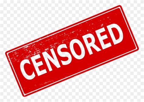 Sello Censurado Png Censor Png Impresionante Libre Transparente Png
