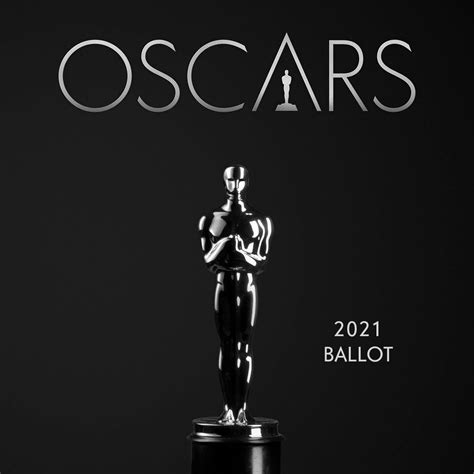 Academy Awards Heres Your Printable Ballot For This Years Oscars