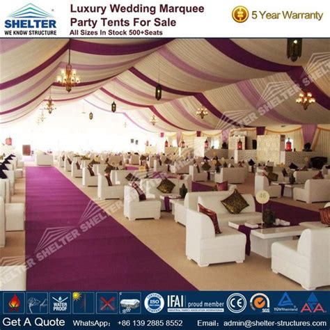 30 X 60m 100 X 200 Luxury Banquet Hall By Shelter Tent 1000