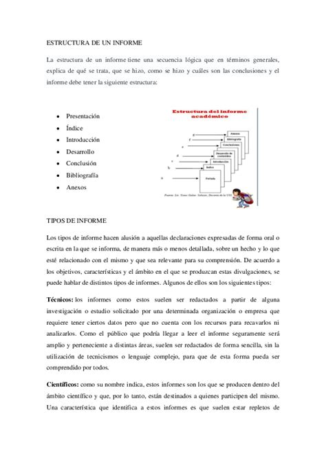 Doc Estructura De Un Informe Carolina Pinduisaca
