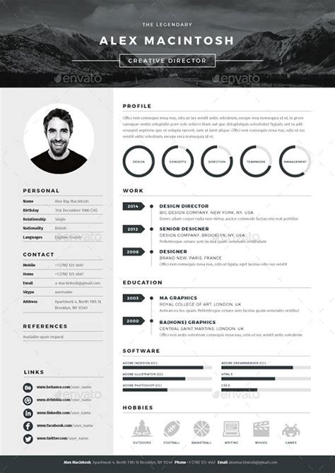 Create your unique resume faster. 20 Best Resume Templates | Graphic design resume, Resume ...
