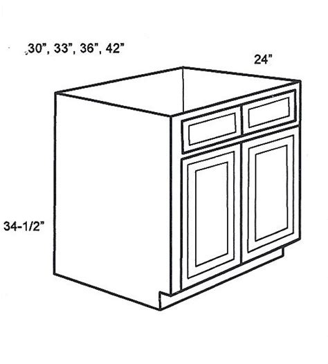 Kitchen Sink Base Cabinet Sizes : Ana White | Kitchen Cabinet Sink Base