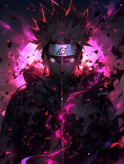 Hkakyol Dark Evil Naruto Uzumaki Highly Detailed C By Whitehatdesigner