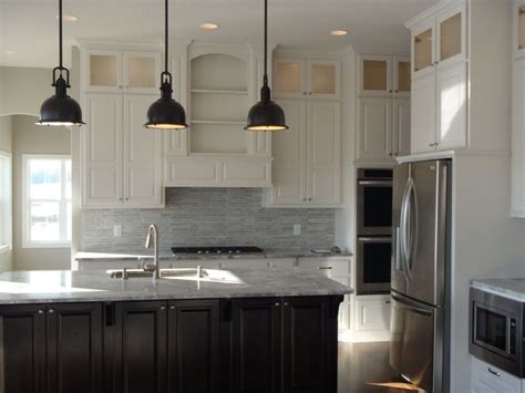 Check spelling or type a new query. Nice kitchen white cabinets dark island | White kitchen ...