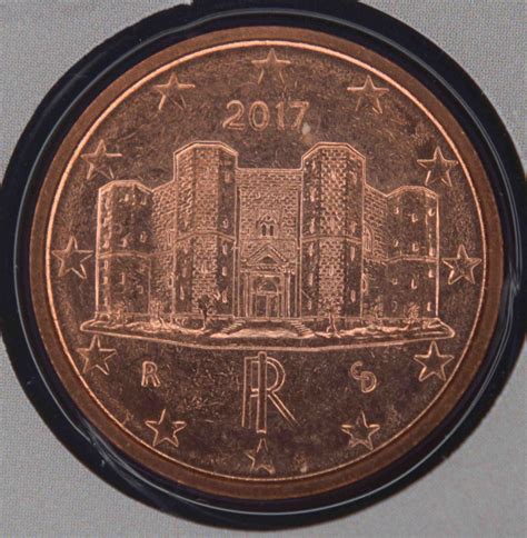 Italy 1 Cent Coin 2017 Euro Coinstv The Online Eurocoins Catalogue