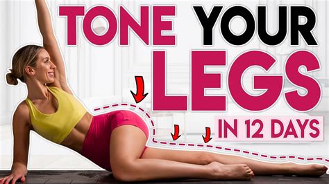 Tone Your Legs In Days Sculpt Slim Pilates Legs Min Workout