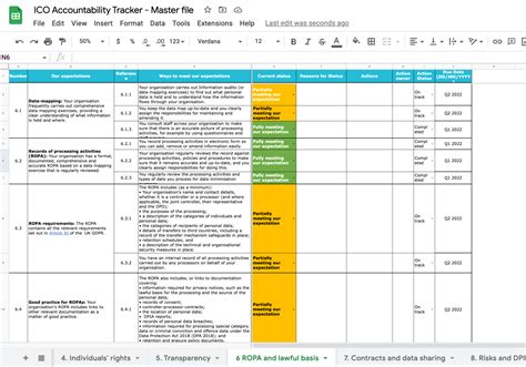 Data Mapping Excel Template