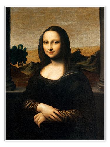 Isleworth Mona Lisa Print By Leonardo Da Vinci Posterlounge