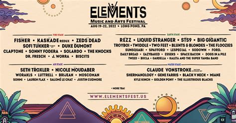 Elements Music And Arts Festival 2024 Unforgettable Experiences Await