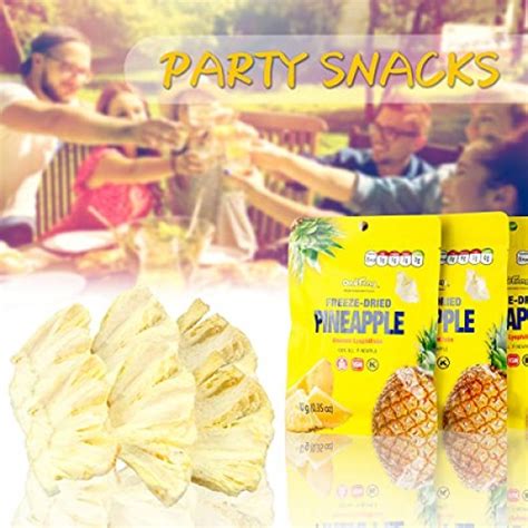 Onetang Freeze Dried Fruit Pineapple Chips 10 Pack Sing