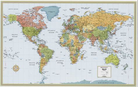 Free Printable World Map Free Printable Templates