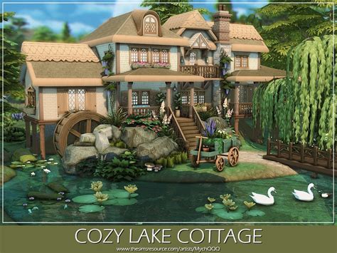 The Sims Resource Cozy Lake Cottage