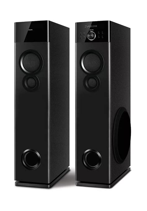 Philips Spa9080b Multimedia Tower Speakers Sabari Musicals