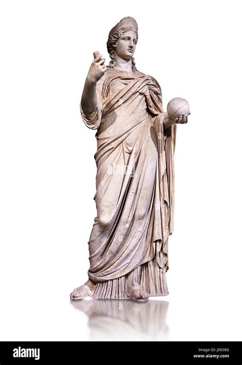 Statue De Junon Connu Comme La Providence Un 2ème Siècle Sculpture
