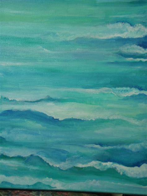 Seascape Original Painting Ocean Art 16 X 20 By Sharonfosterart 100