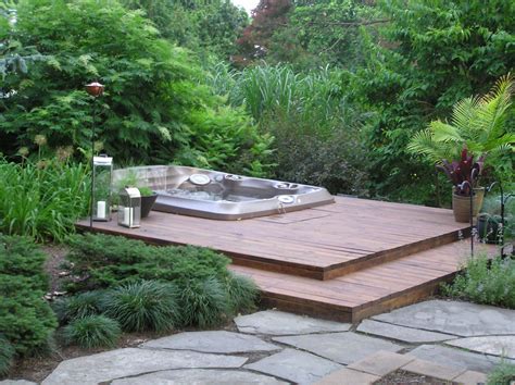 Hot Tubs Inground Hot Tub Hot Tub With Bar Outdoor Living Lush