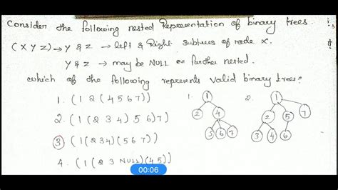 Gate Data Structures Question Youtube