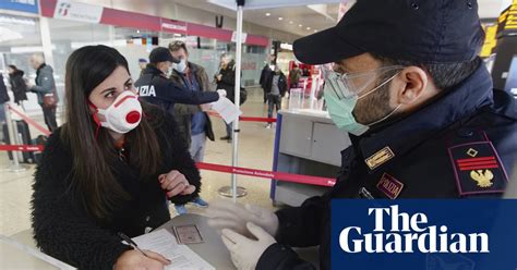 Coronavirus Travel Ban Italy Under Lockdown In Pictures World News