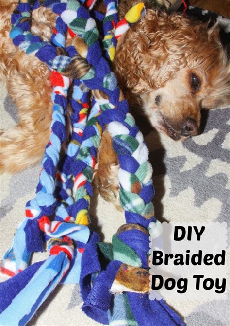 How To Make A Braided Fleece Dog Toy