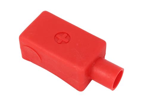 2x alloy car battery terminal clips positive negative contact clamps with cover. Battery Terminal Cover XL - Straight Entry - Red | 12 Volt ...