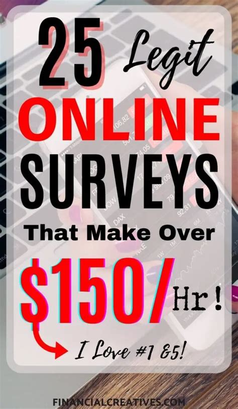 Did You Know That The Highest Paying Online Surveys Pay As Much As An Hour Well That Is