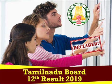 12th Result 2019 Tamil Nadu Declared Hsc Public Exam Score Declared