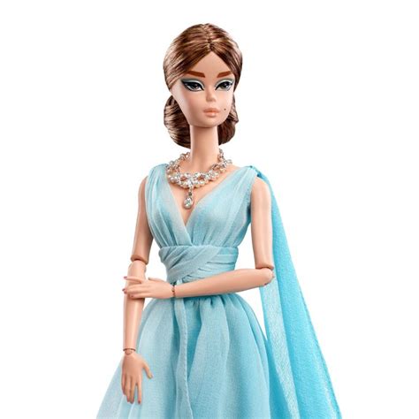 Blue Chiffon Ball Gown Barbie Doll Perfectory Barbie Edition