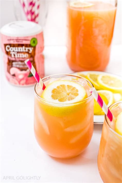 Orange Lemonade Twist Drink Recipe April Golightly
