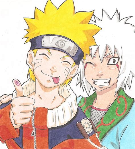 Naruto And Jiraiya Together As Kids By Vanilla Bean On Deviantart
