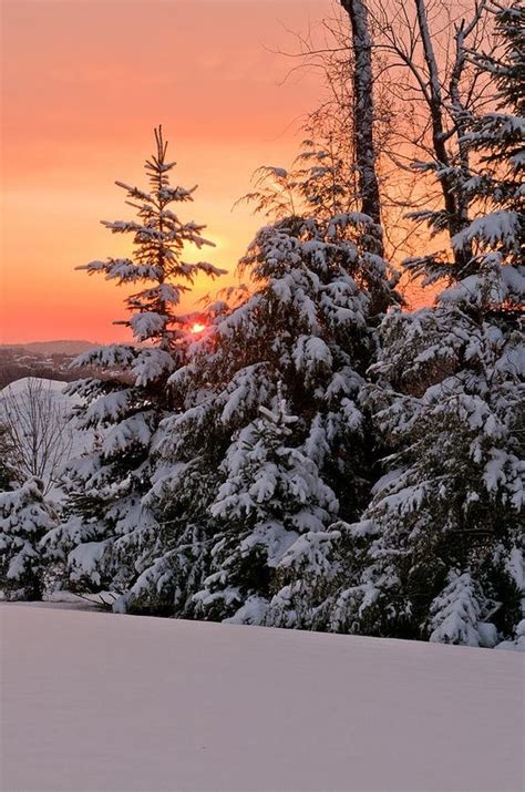 Winter Morning Sunrise By Jay Seeley In 2020 Winter Scenery