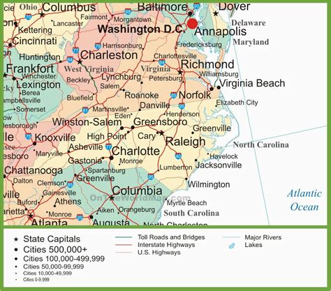 Map Of Tennessee And North Carolina Secretmuseum
