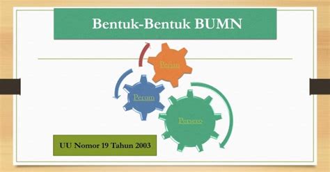 Badan usaha milik negara (bumn) adalah badan usaha yang seluruh atau sebagian besar modalnya dimiliki negara melalui penyertaan ada sekitar 115 perusahaan dari 13 sektor yang dimiliki bumn dan 25 perusahaan di antaranya tercatat di bursa efek indonesia yang sahamnya. Badan Usaha Milik Negara