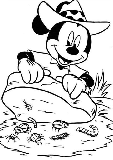 Coloring pages for kids of all ages. Kids Drawing Of Mickey Mouse Safari Coloring Pages : Bulk ...