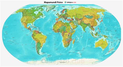 Mapamundi Mapas Del Mundo Y Mucho Mas Mapamundi Mapa Del Mundo Fisico