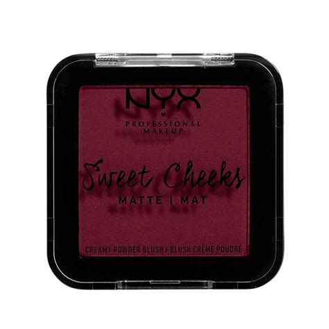 Nyx Prof Makeup Sweet Cheeks Creamy Matte Powder Blush Rose And Play