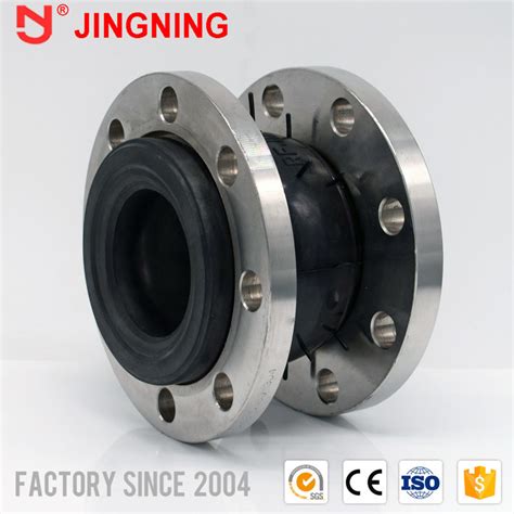 Dn32 Dn3000 Flexible Rubber Expansion Joint For Ansi 150 Flange 120mm