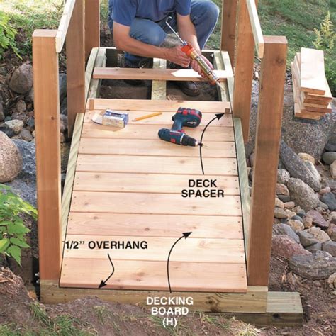 How To Build A Classic Arched Backyard Bridge Backyard Bridges Ponds