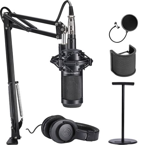 Audio Technica At2035 Cardioid Condenser Microphone Vocal Microphone