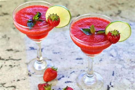 I've tried this recipe with coconut milk and coconut water and found that the coconut milk was overpowering (and not really pleasant with the orange juice), while the. Strawberry Daiquiri Recipe with Malibu Coconut Rum ...